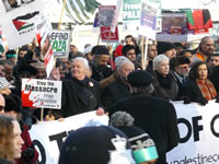 Tony Benn, George Galloway, Annie Lennox, Bianca Jagger